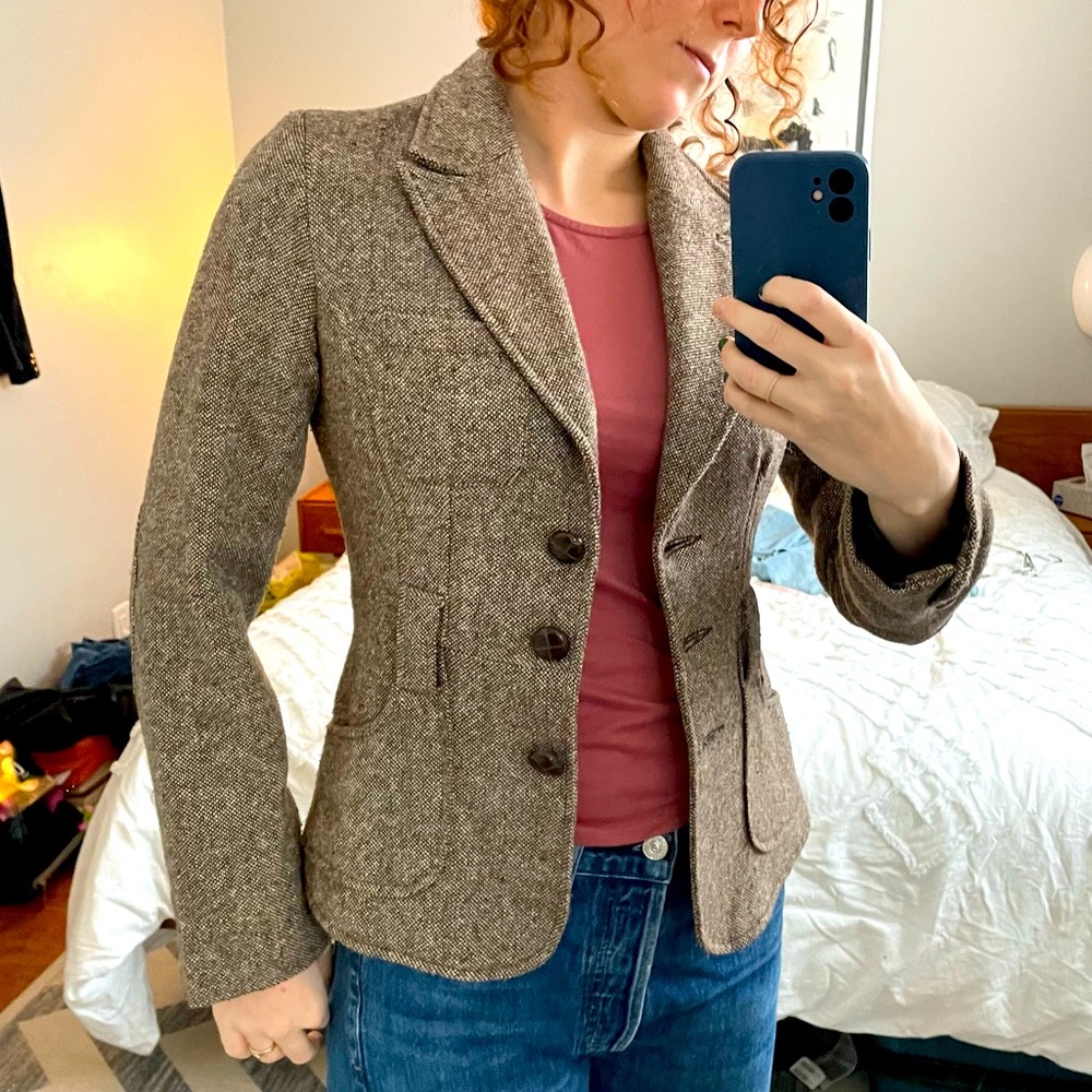 3 for 20$🌼 Brown Tweed Blazer